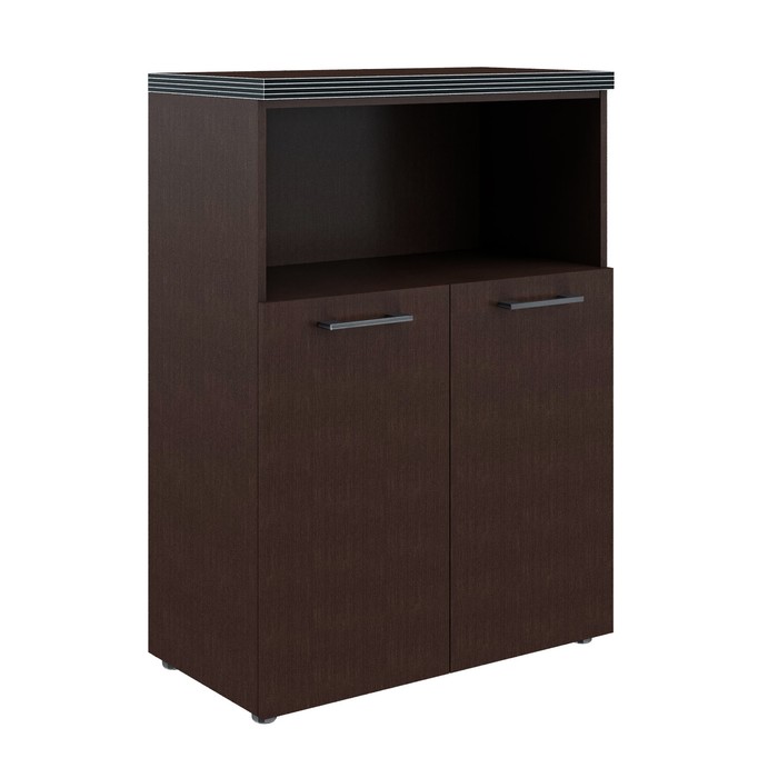 Шкаф с глухими малыми дверьми TORR TMC 85.3, венге магия