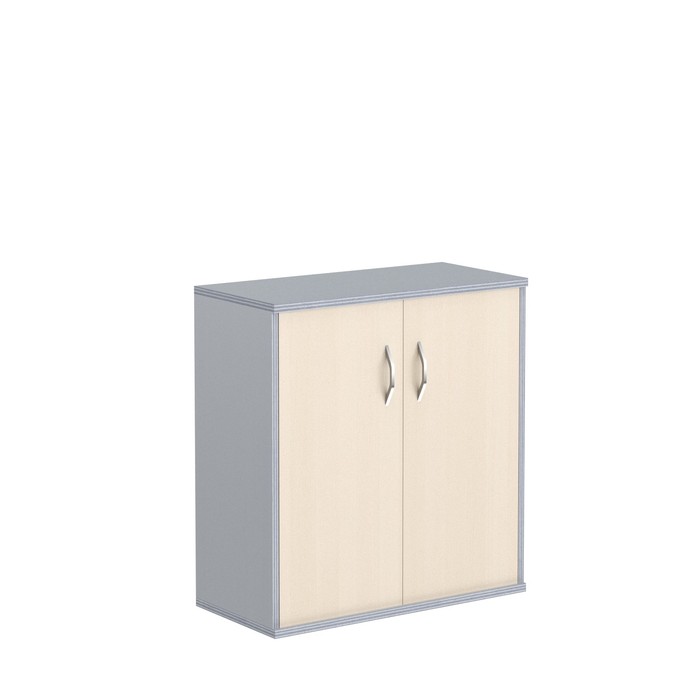 Шкаф с глухими дверьми IMAGO СТ-3.1, клён/металлик