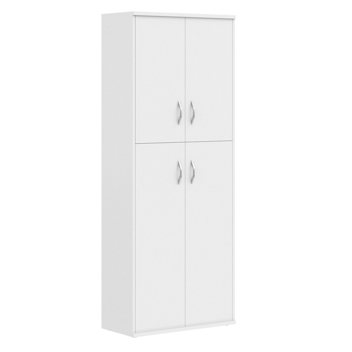 Шкаф с глухими малыми и средними дверьми IMAGO СТ-1.8, белый