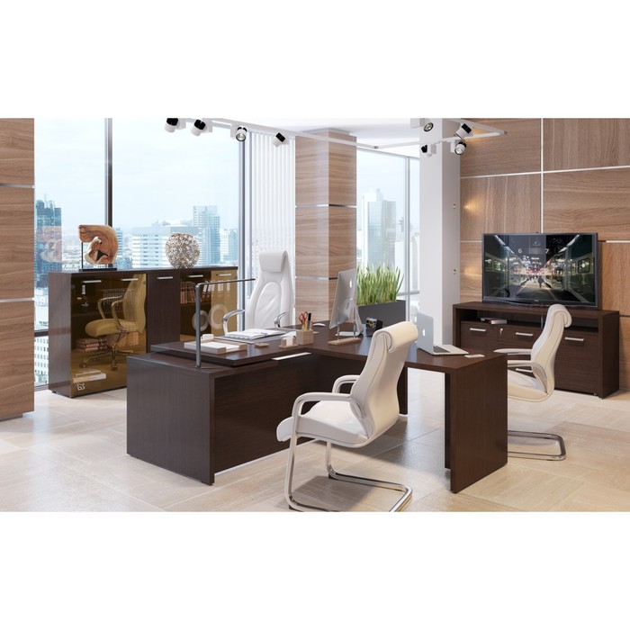 Стол руководителя Torr Z TCT 189(L), венге магия