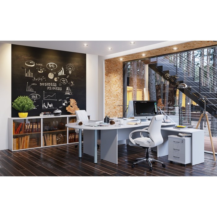 Шкаф колонка комбинированная IMAGO СУ-1.2(R), белый