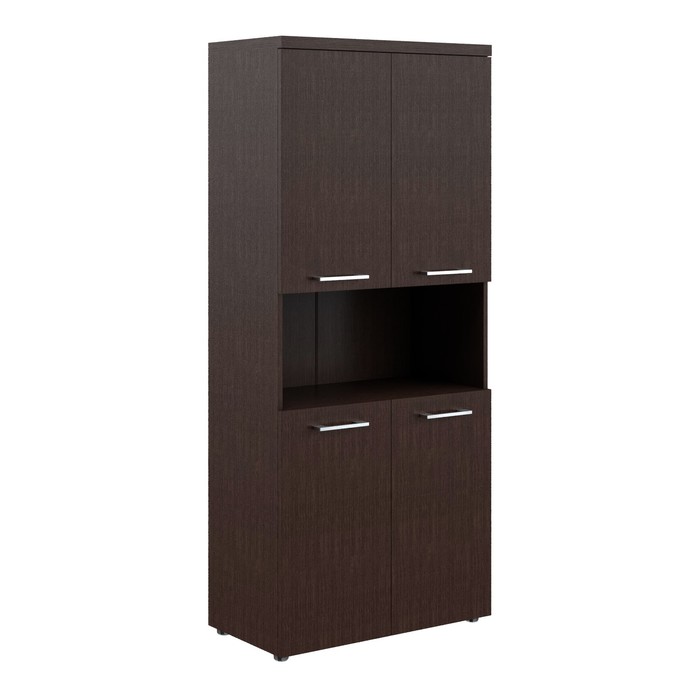 Шкаф с 2-мя комплектами глухих малых дверей Torr Z THC 85.4, венге магия