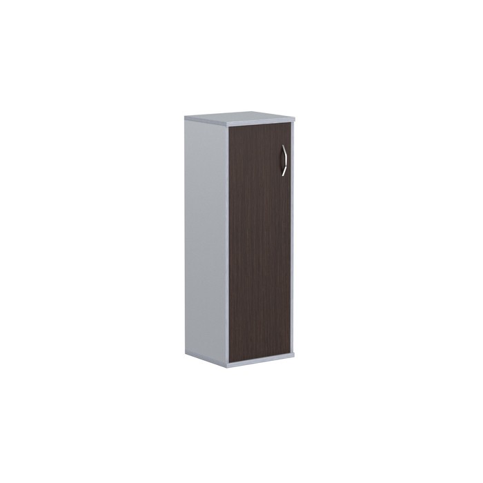 Шкаф колонка с глухой дверью IMAGO СУ-2.3(L), венге магия/металлик