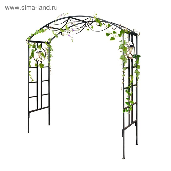 Арка садовая, разборная, 220 × 203 × 57 см, металл арка садовая разборная 270 × 145 × 66 см металл