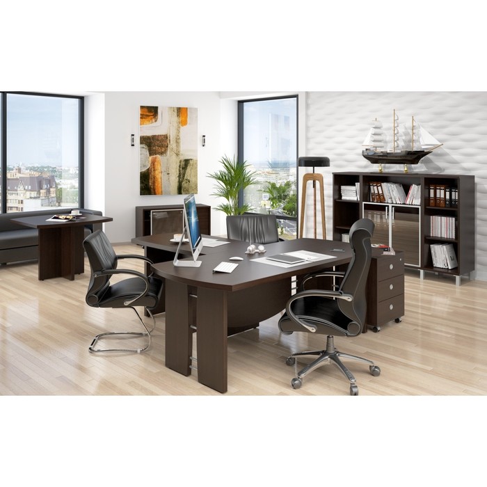 Тумба мобильная BORN B 202, венге магия