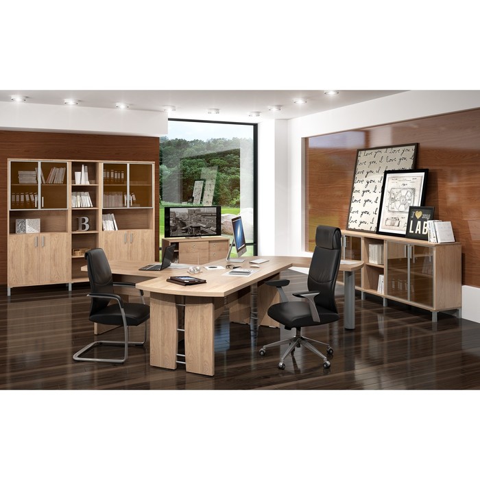 Тумба мобильная BORN B 202, дуб девон