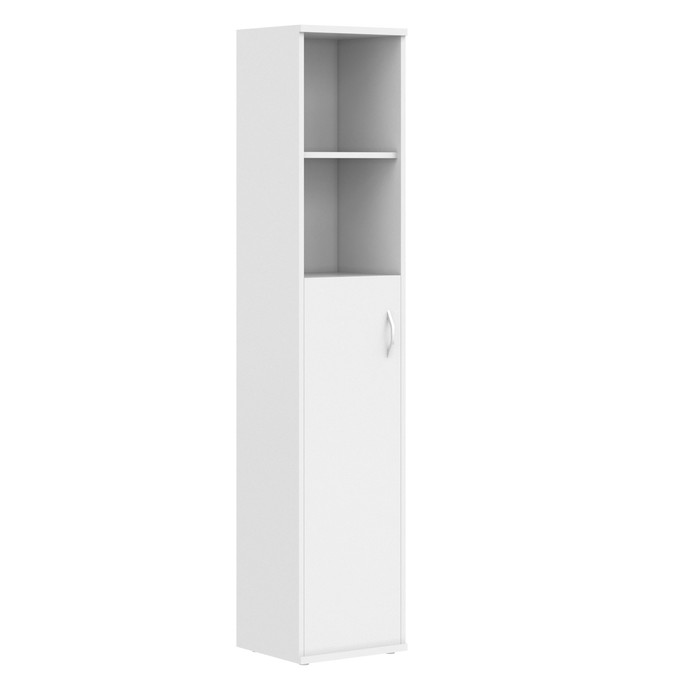 Шкаф колонка с глухой средней дверью IMAGO СУ-1.6(L), белый