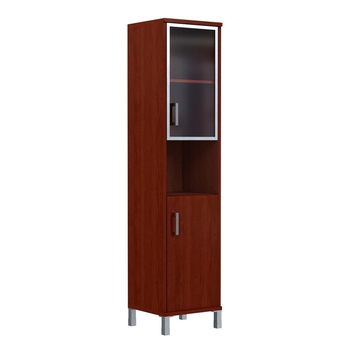 Шкаф-колонка высокая BORN B 431.9(R), бургунди