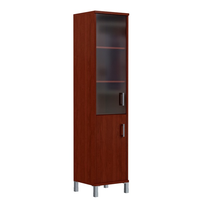 Шкаф-колонка комбинированная BORN B 431.5(L), бургунди