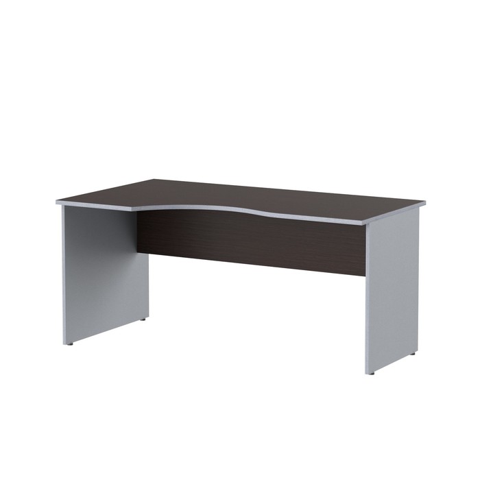 Стол криволинейный IMAGO СА-1Л, венге магия/металлик