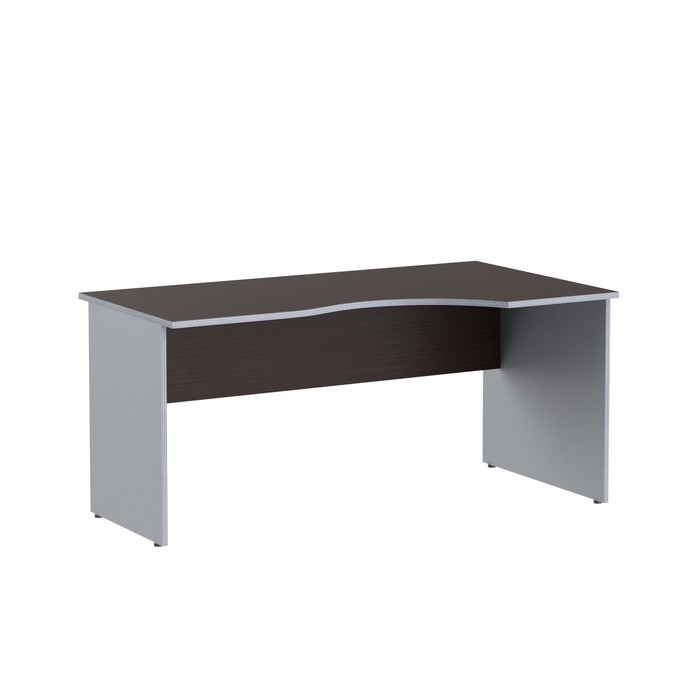 Стол криволинейный IMAGO СА-1Пр, венге магия/металлик