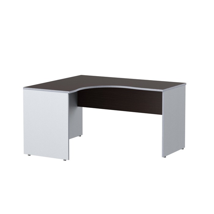 Стол криволинейный IMAGO СА-3Л, венге магия/металлик