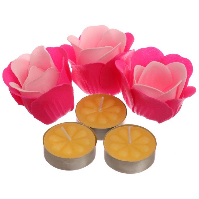 Набор свечей и аромацветов "С 8 марта"