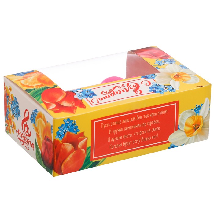 Набор свечей и аромацветов "С 8 марта"