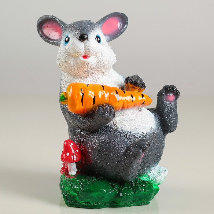 Копилка "Заяц с морковью" 12х15см