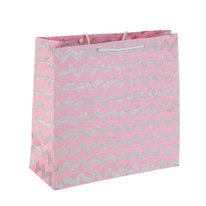 Пакет из эколюкса, цвет МИКС, 31 х 30 х 12 см