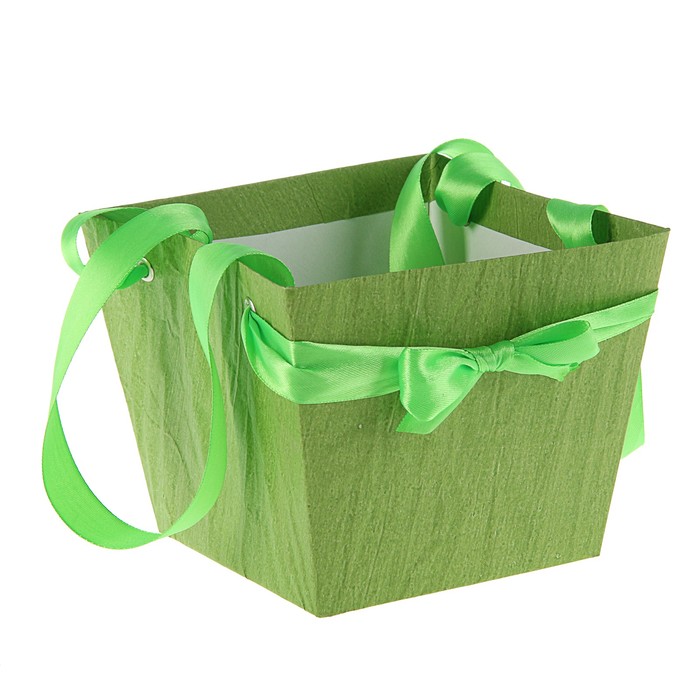 Пакет для цветов, 13 х 16 х 16 см, цвет микс