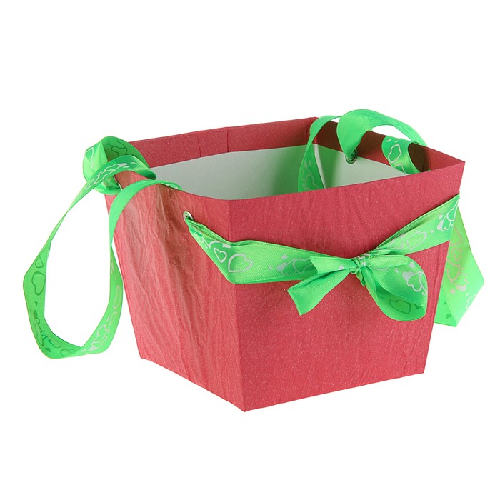 Пакет для цветов, 13 х 16 х 16 см, цвет микс