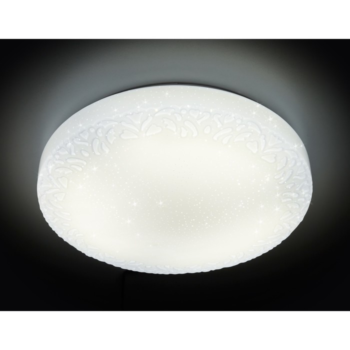 Светильник "Tiger" 48Вт LED белый 40x40x9см