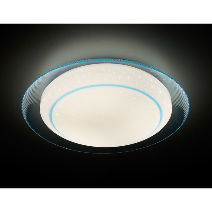 Светильник "Wilias" 48Вт LED белый, голубой 50x50x11см