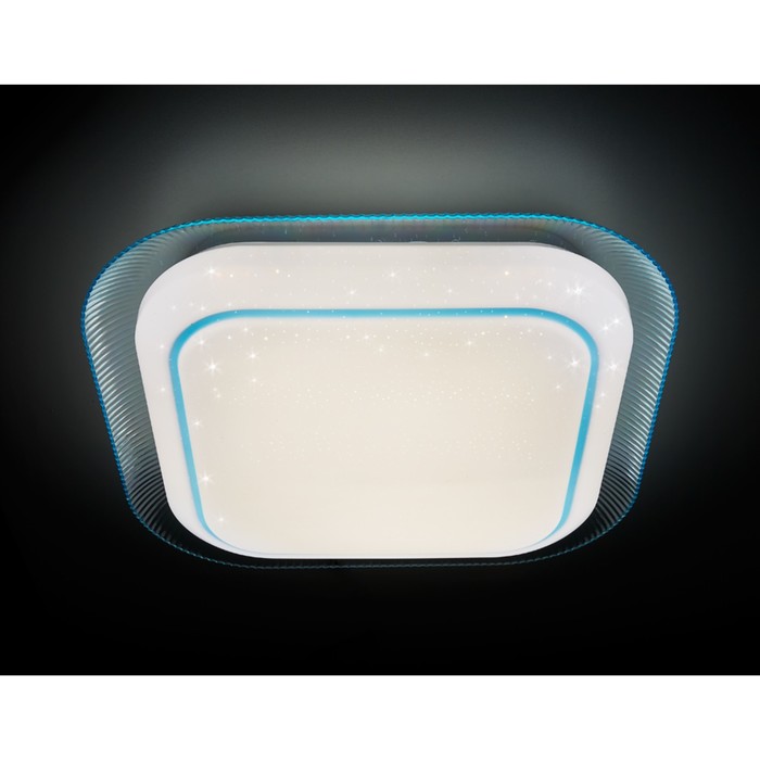 Светильник "Soal" 48Вт LED белый, голубой 48x48x11см