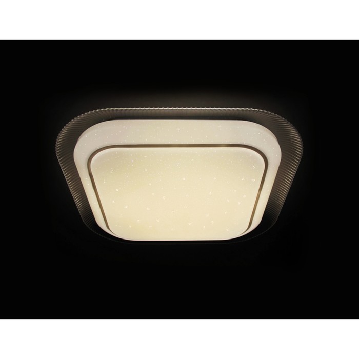 Светильник "Soal" 48Вт LED белый, черный 48x48x11см