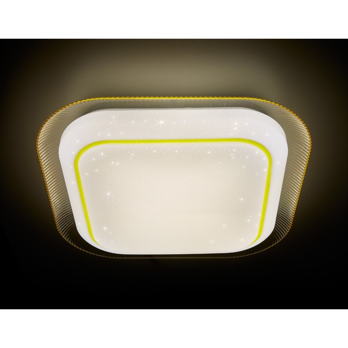 Светильник "Soal" 48Вт LED белый, желтый 48x48x11см