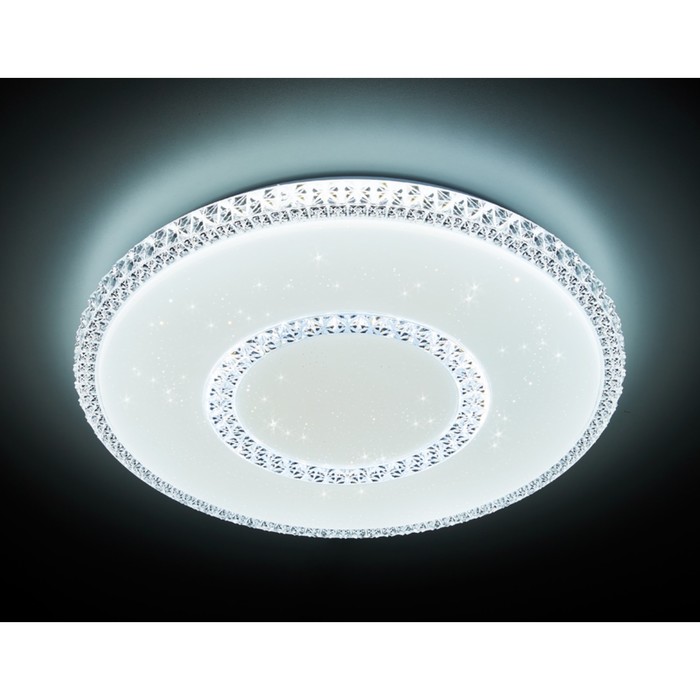 Светильник "Fouls" 96Вт LED белый 50x50x7см