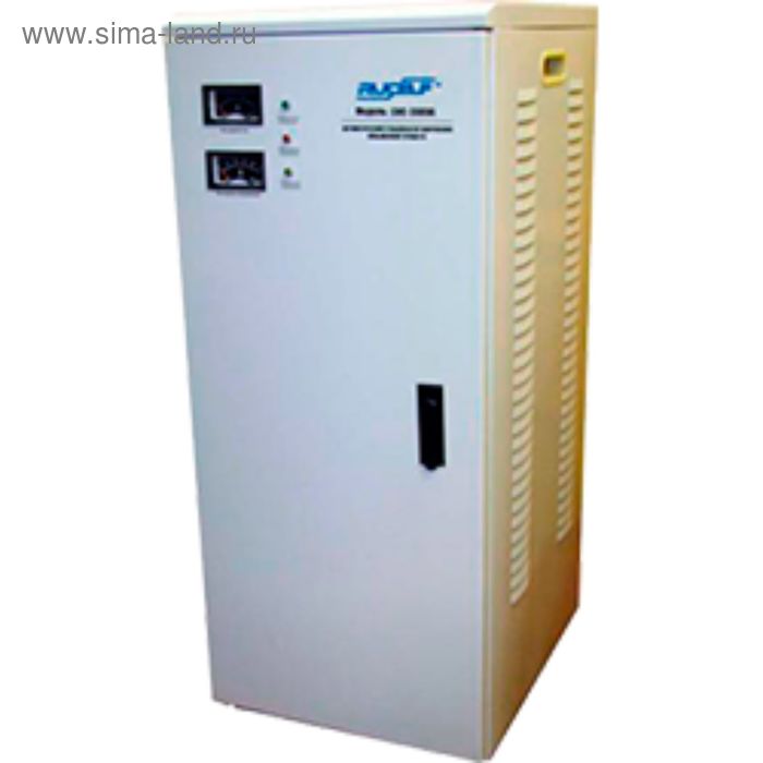 Стабилизатор напряжения RUCELF SDV-3-20000, электромех., напольный, точн. ±1.5%, 20000 ВА