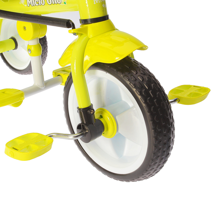 Велосипед трехколесный Micio Uno 2018, колеса EVA 10"/8", цвет салатовый