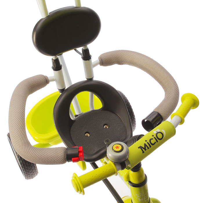 Велосипед трехколесный Micio Uno 2018, колеса EVA 10"/8", цвет салатовый