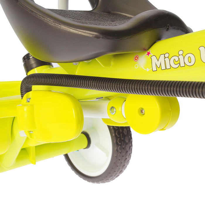 Велосипед трехколесный Micio Uno 2018, колеса EVA 10"/8", цвет салатовый