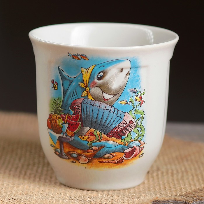 Кружка 250 мл "Настя", алфавит, деколь, микс