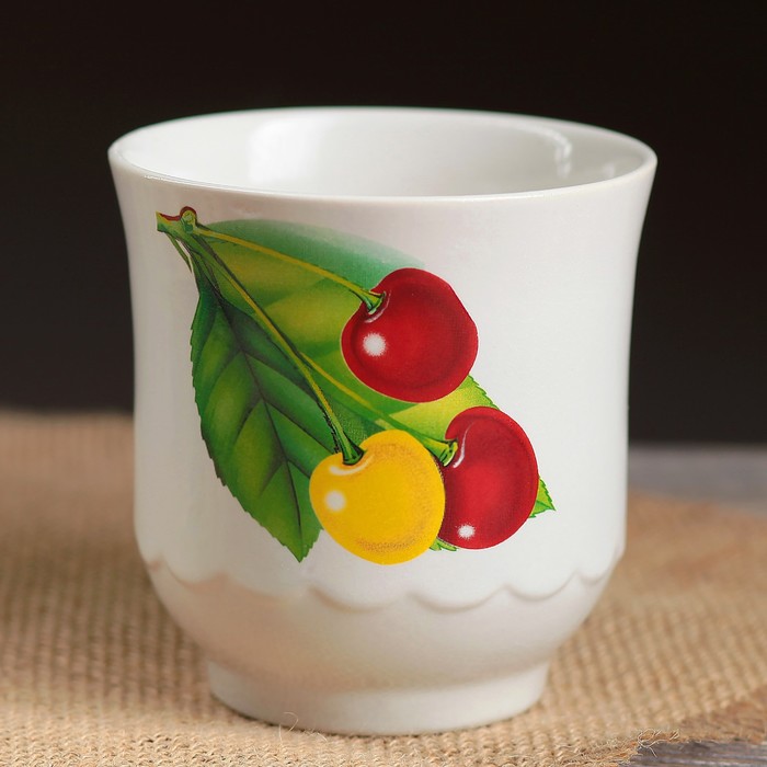 Кружка 320 мл "Рубин", наслаждение, деколь