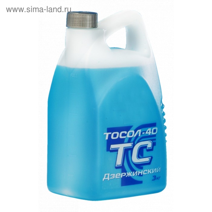 Тосол Дзержинский-ТС, 3 кг антифриз хим синтез дзержинский тосол а 40м стандарт качества 5 кг
