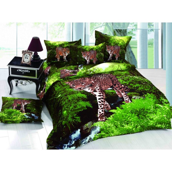 КПБ 2 сп, размер 220х245 см, 180х210 см, 70х70 см-2 шт, сатин TS02-600-70