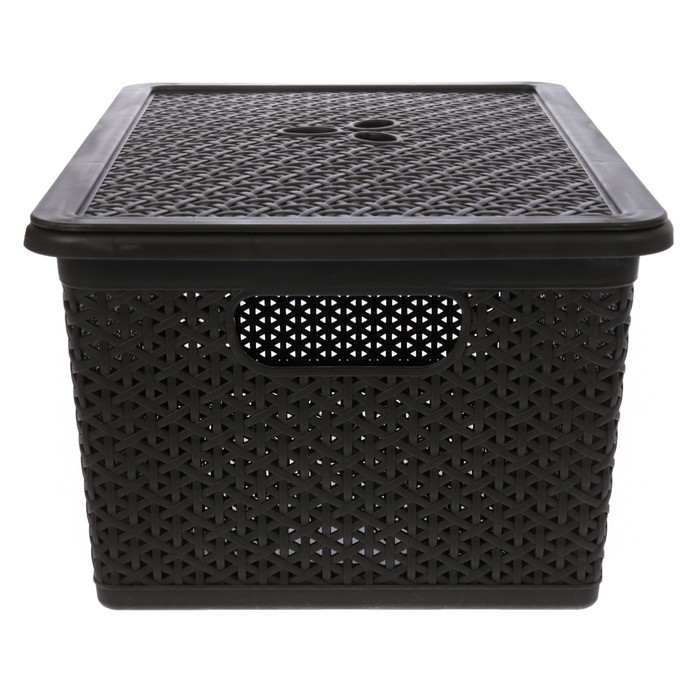 Корзина универсальная "Nature" 20 л с крышкой