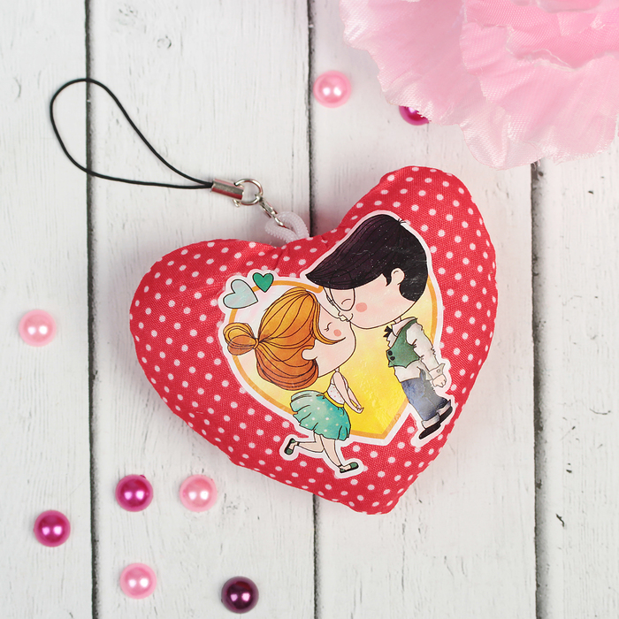 Брелок-подвеска "Идеальная пара", 9 х 9 см