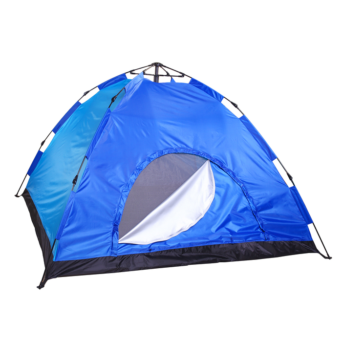 Палатка-автомат 220х220х150 см, цвет синий