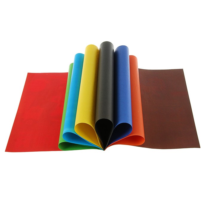 Бумага цветная двухсторонняя А4, 8 листов, 8 цветов "Хобби тайм", 2 вида микс