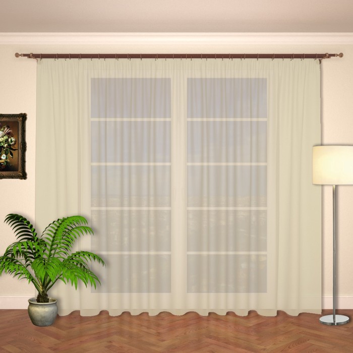 Штора "Мелодия", размер 280х400 см-1 шт., цвет 97