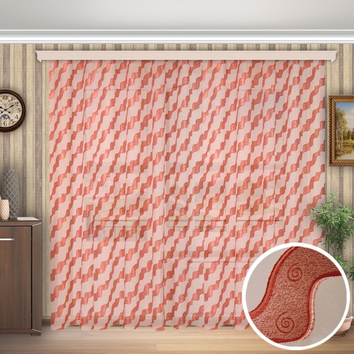 Штора "Мелодия", размер 260х300 см-1 шт., цвет 571