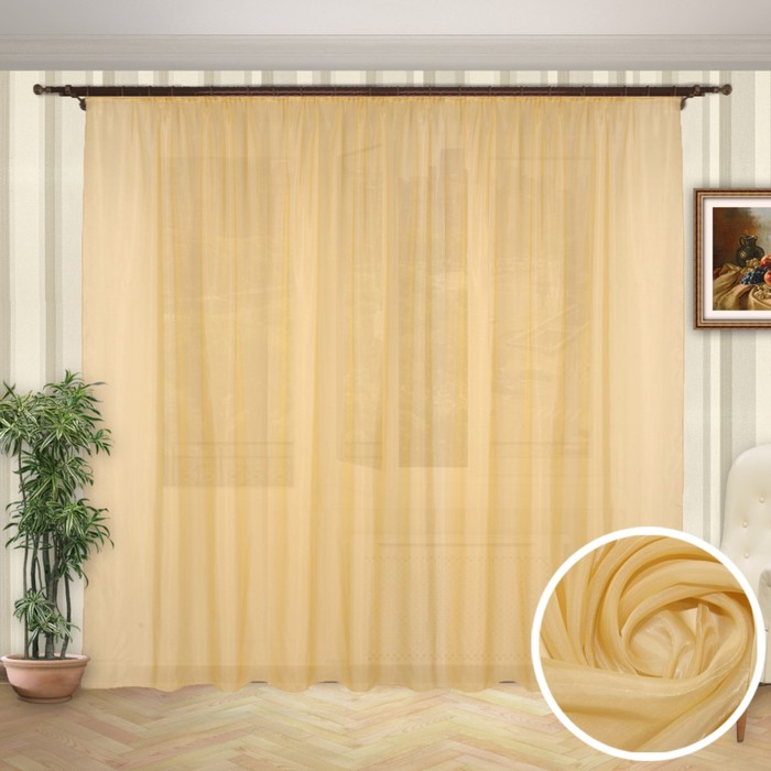 Штора "Радуга", размер 260х300 см-1 шт., цвет 175