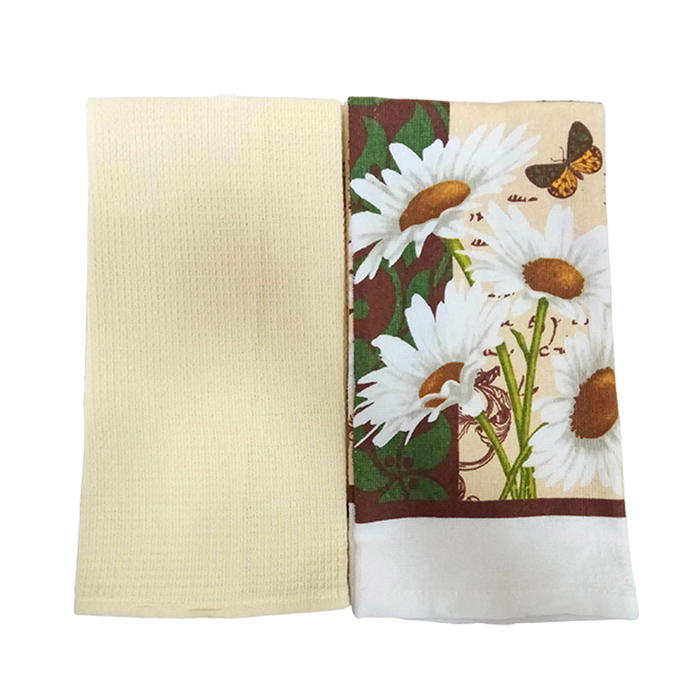 Комплект полотенец "Ромашки" F9450, 2 шт