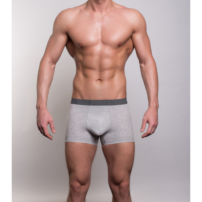 Трусы мужские боксеры 2045-2 цвет серый, р-р 50-52 (XL)