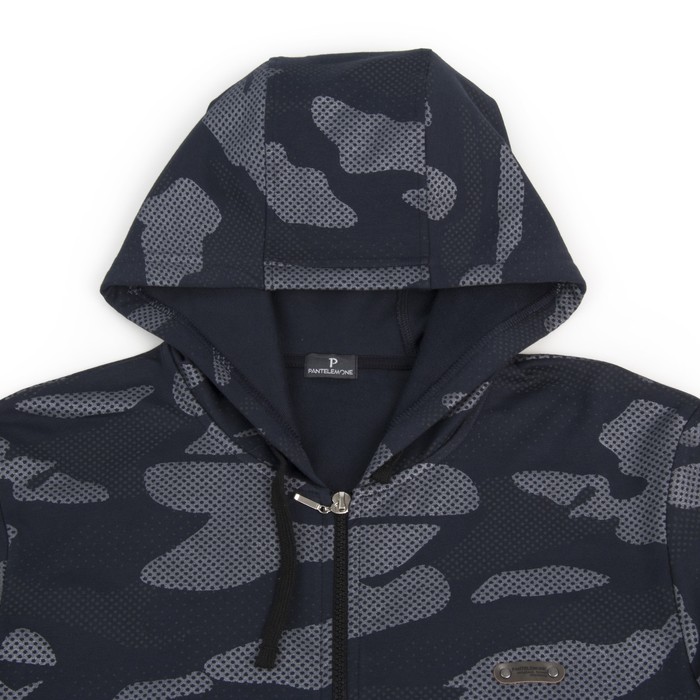 Толстовка мужская MT-119 цвет тёмно-синий, р-р 46