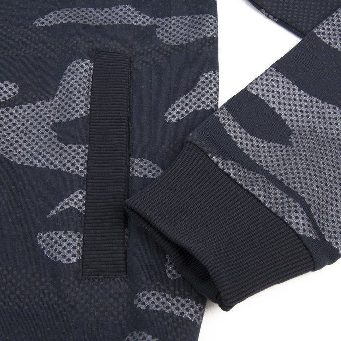 Толстовка мужская MT-119 цвет тёмно-синий, р-р 50