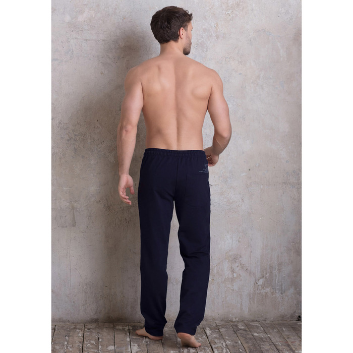 Брюки мужские PDB-137 цвет тёмно-синий, р-р 46