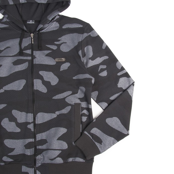 Толстовка мужская MT-119 цвет антрацит, р-р 56