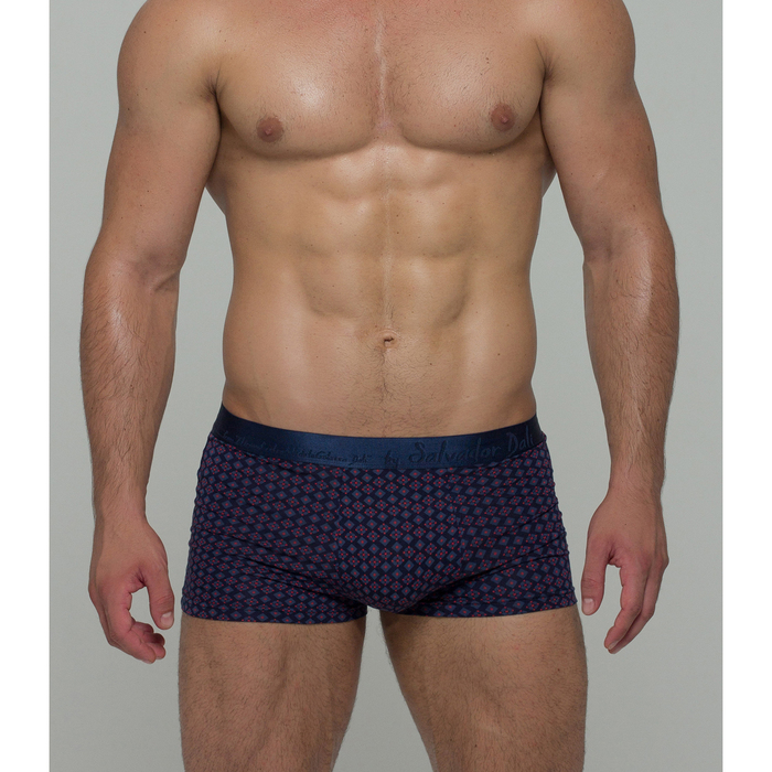 Трусы мужские боксеры 2015-2 цвет синий, р-р 52-54 (XXL)
